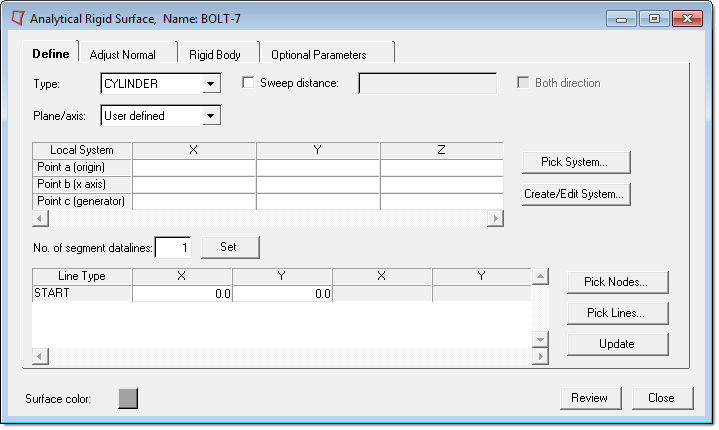 analytical_rigid_surface_define