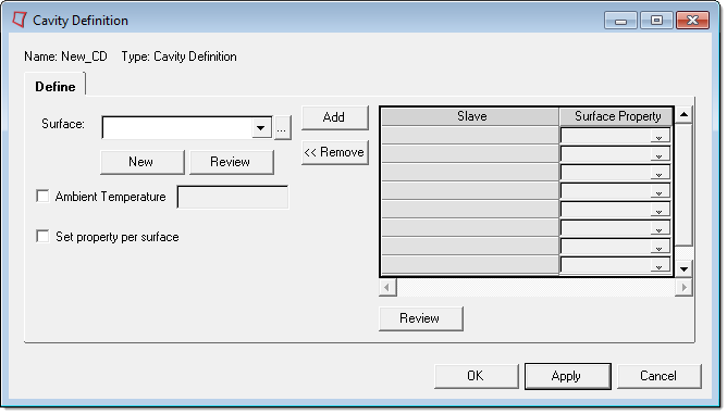 cavity_definition_dialog