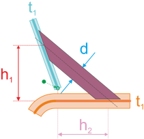 connector_hexa_tapered_t_thickness_depent