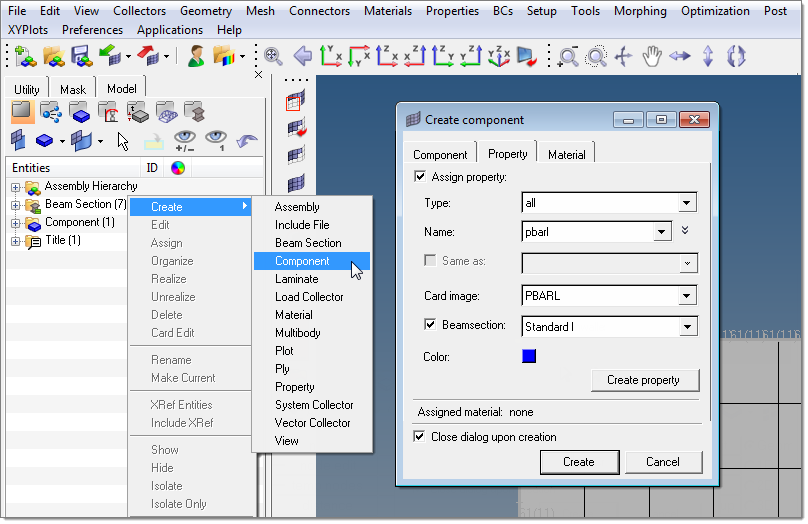 hbeam_standardsection_createcomponent_property_tab