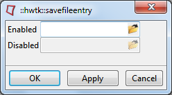 file browse entry on windows