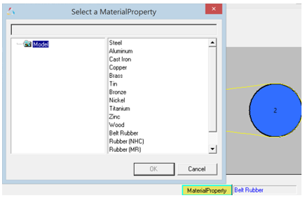 nlfe_belt-pulley_select_a_materialproperty_dialog